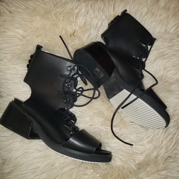 Rudsak Women's gladiator leather sandals Lace Up 41 - Picture 3 of 6